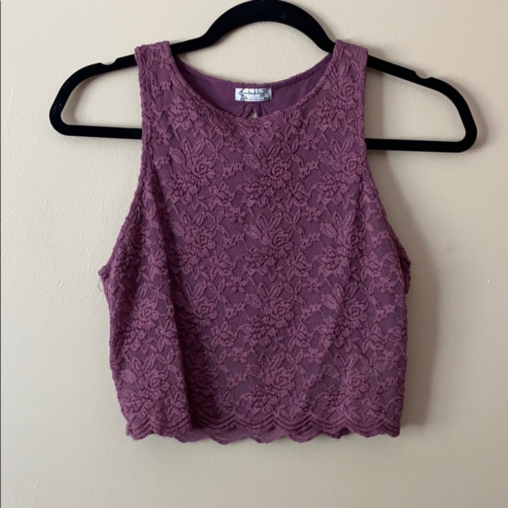 Lace Crop Top